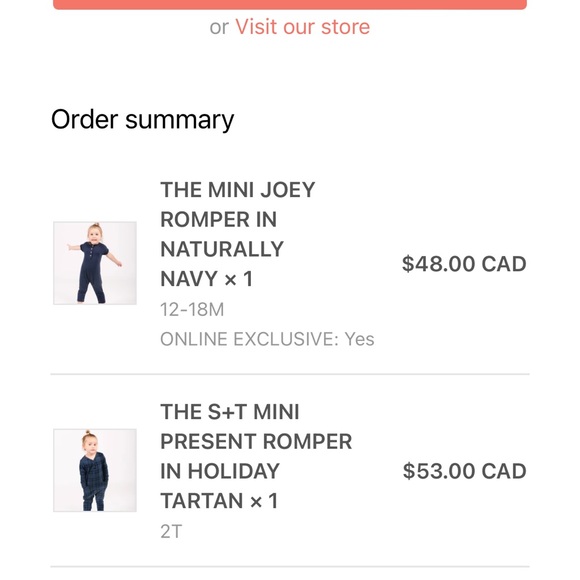 SMASH + TESS - Joey Mini Romper in Naturally Navy size 12-18 months - baby/kids - Picture 6 of 8